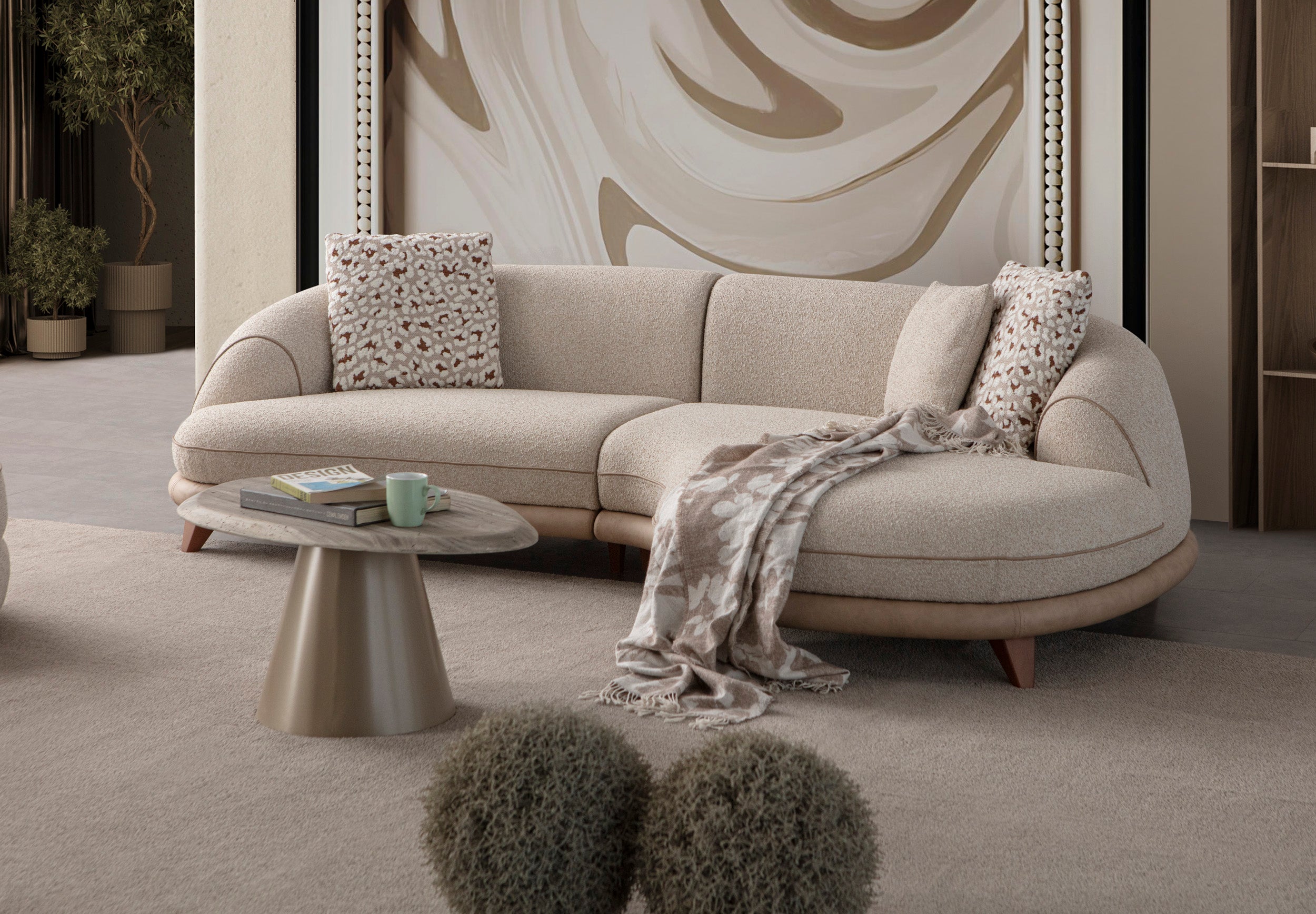 Orion L Three-seater sofa