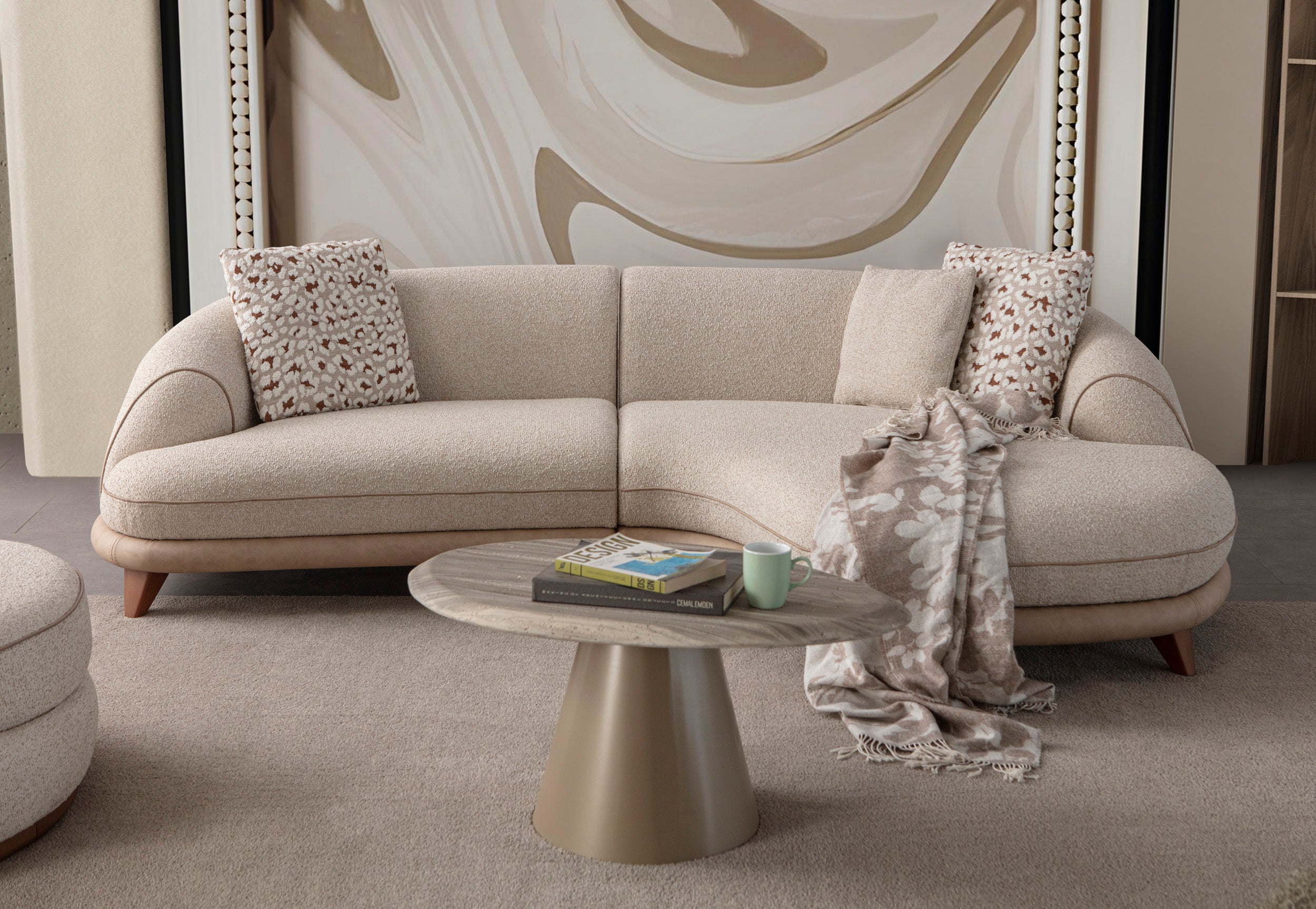 Orion L Three-seater sofa
