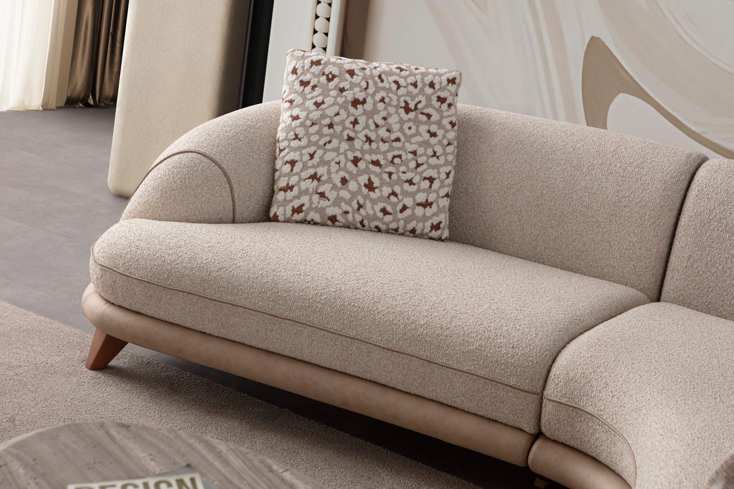 Orion L Three-seater sofa