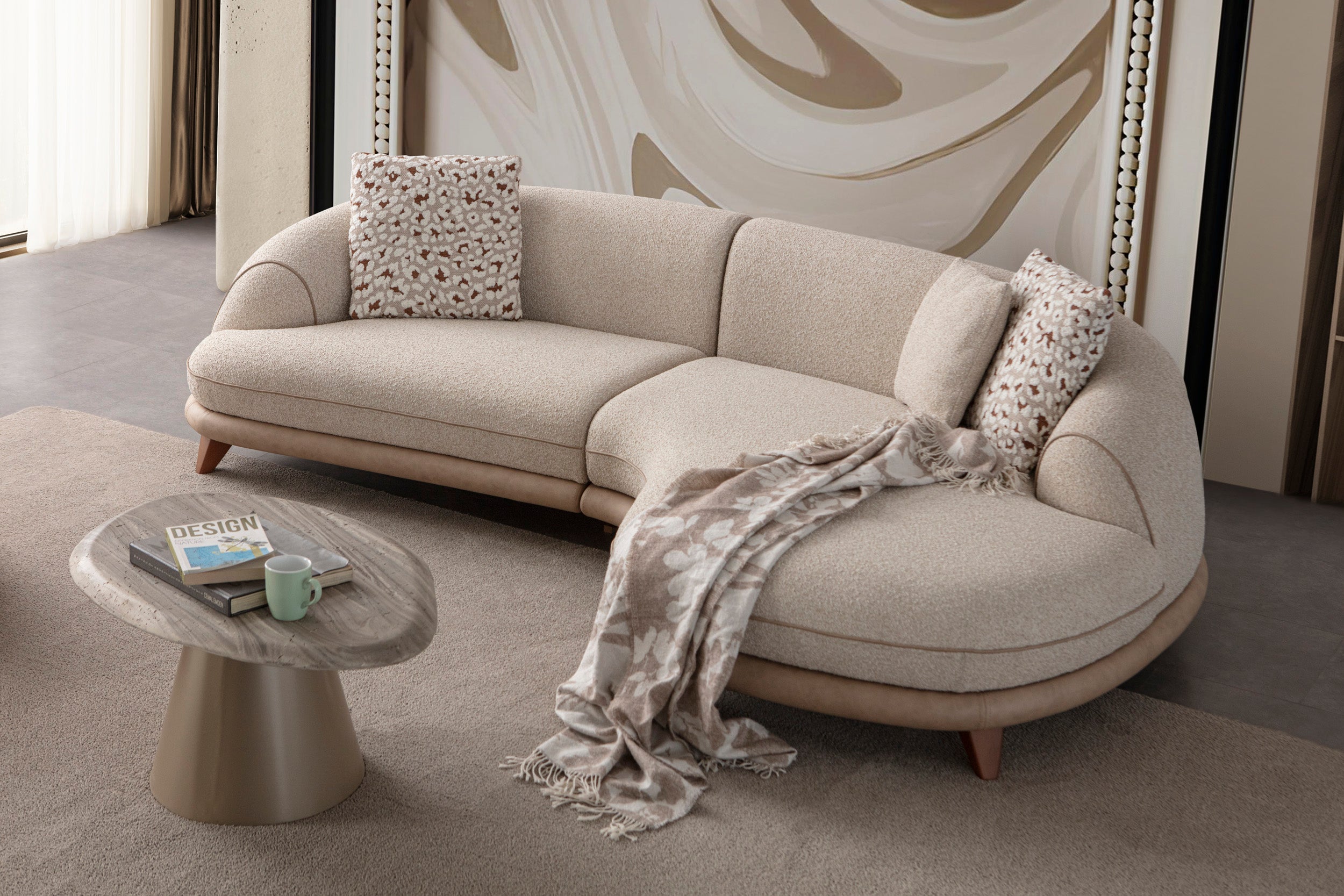 Orion L Three-seater sofa