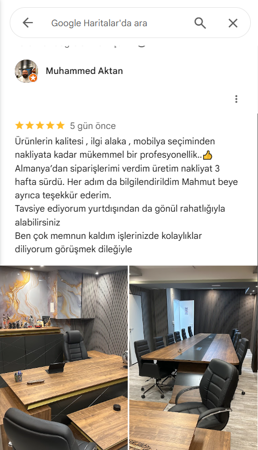Germany Office Furniture - Muhammed Aktan