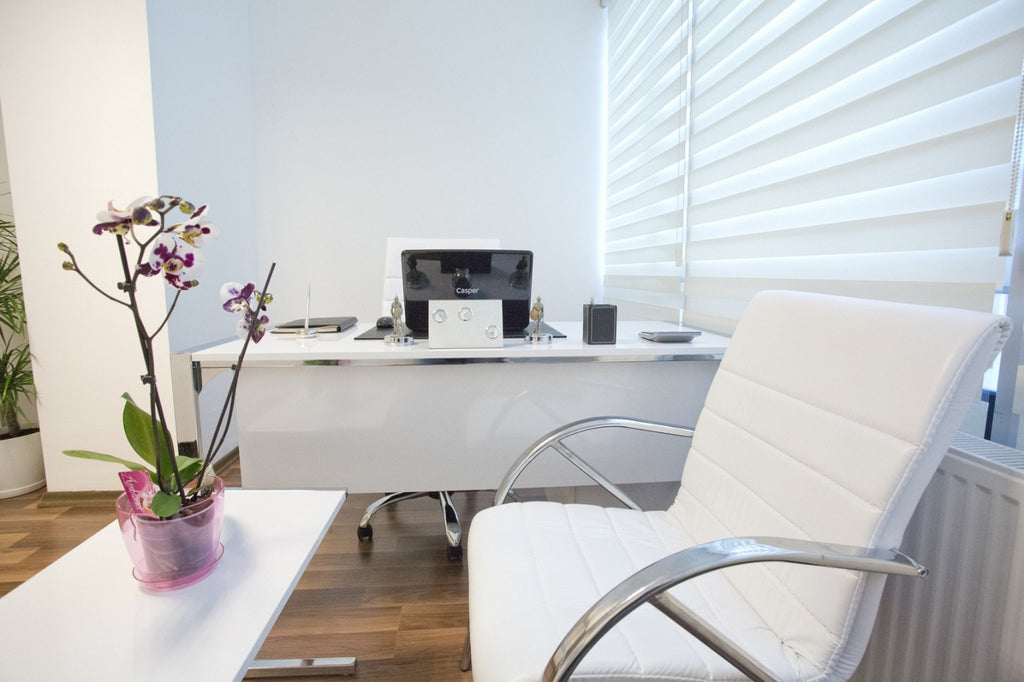 White Office Furniture Sets Ulaş Bey Istanbul