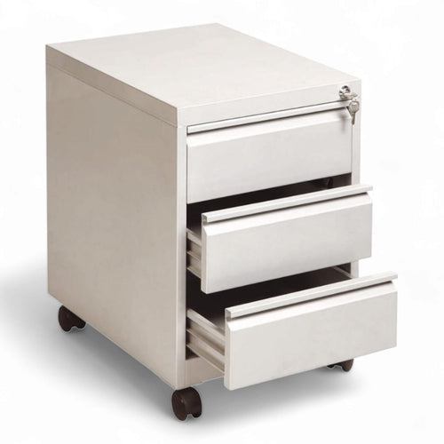 3-Drawer Pedestal