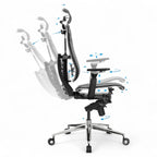 Metal Frame Yoga D Manager Chair