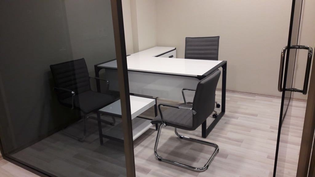 White Anthracite Office Furniture Gebze