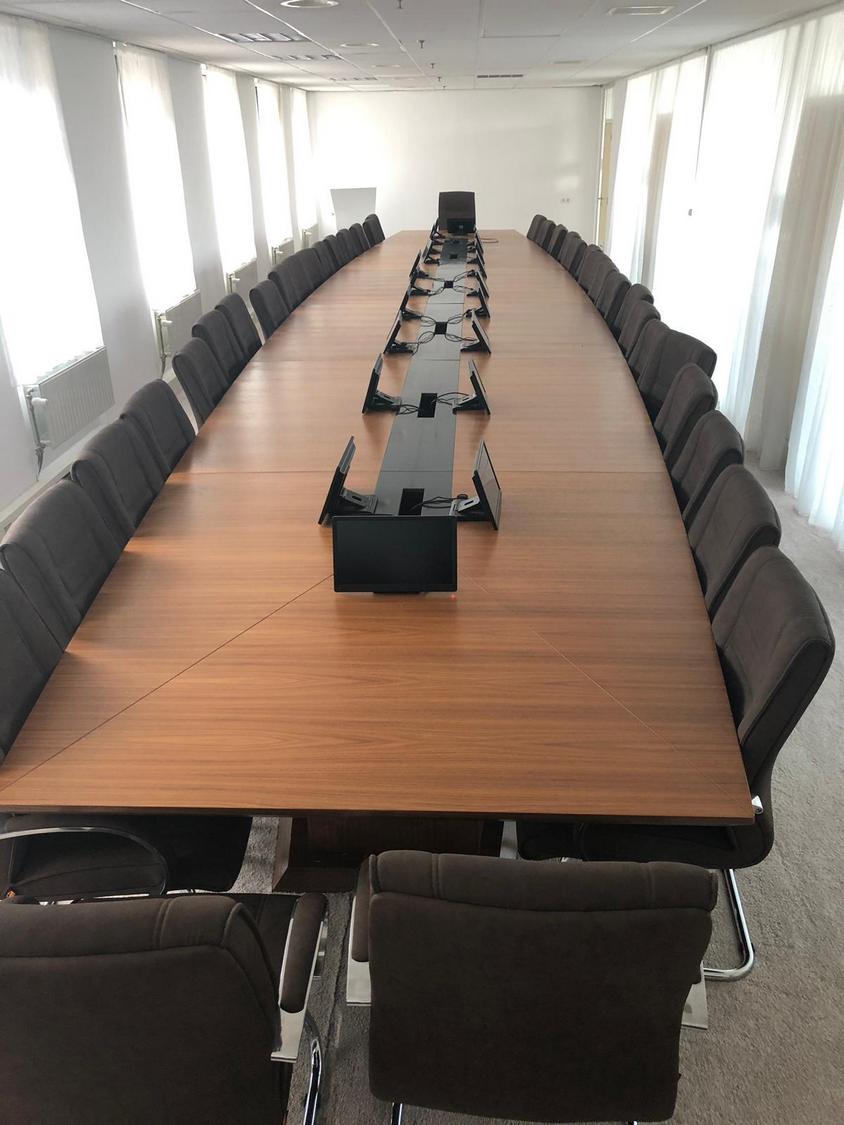 Netherlands Wooden Meeting Table