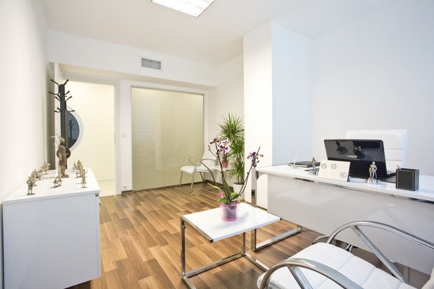 White Office Furniture Sets Ulaş Bey Istanbul