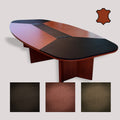 Tuzla OSB Leather Large Meeting Table