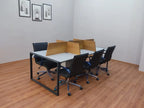 Apple 6lı Çoklu Çalışma Masası Workstation Petra - Gri ISTANBUL