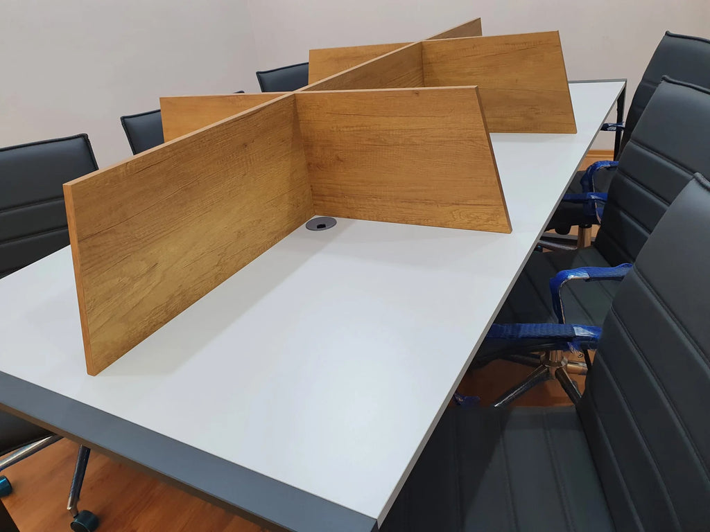 Apple 6lı Çoklu Çalışma Masası Workstation Petra - Gri ISTANBUL
