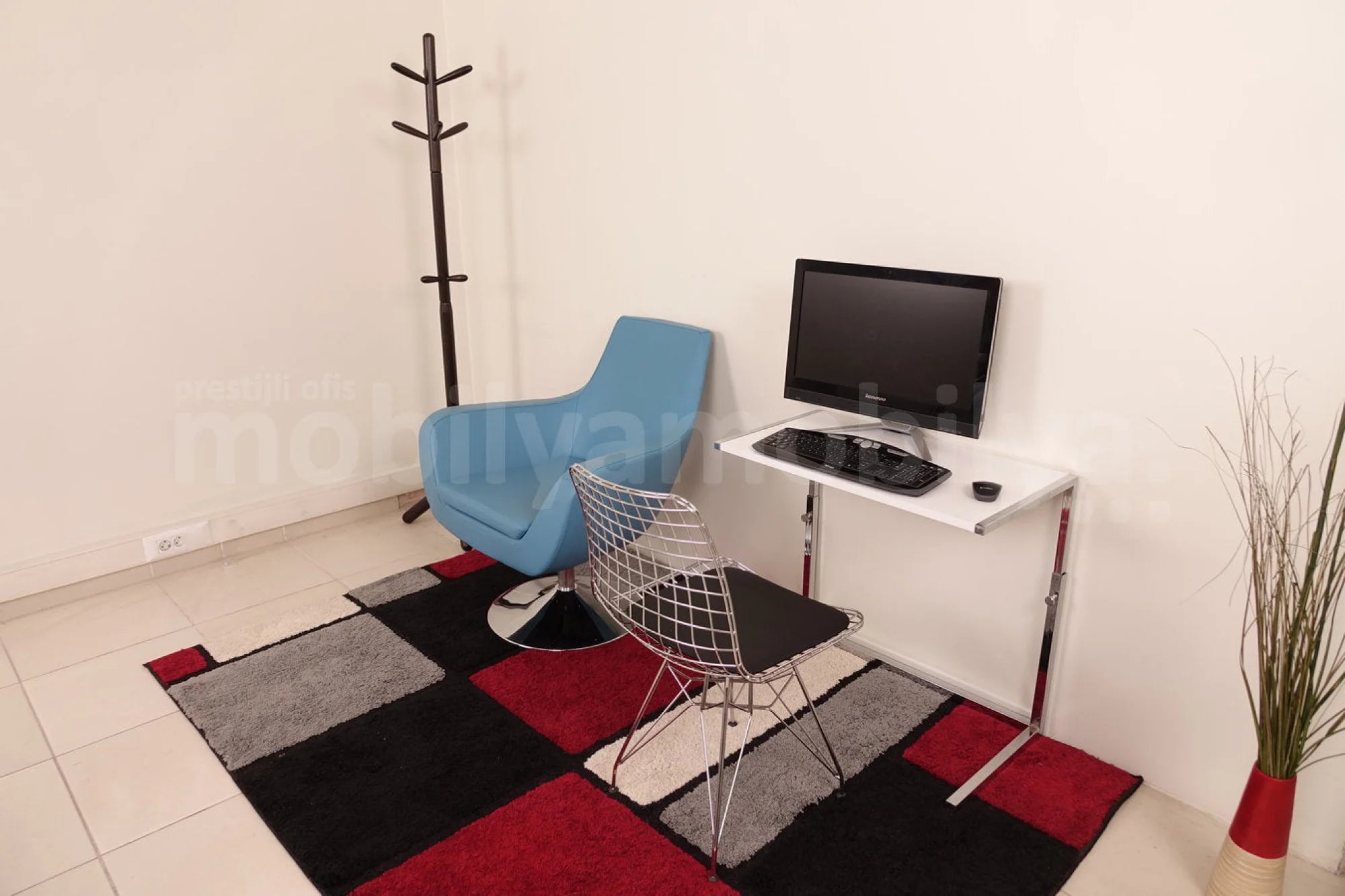 Bella Laptop Sehpası Highgloss Beyaz ISTANBUL-TSI