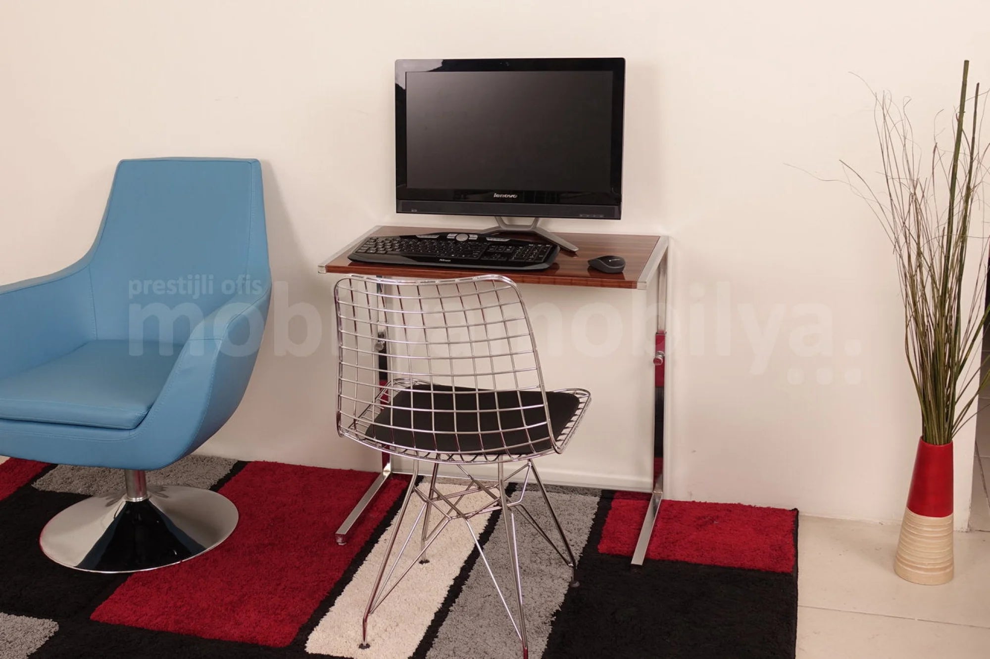 Bella Laptop Sehpası Highgloss Ceviz ISTANBUL-TSI