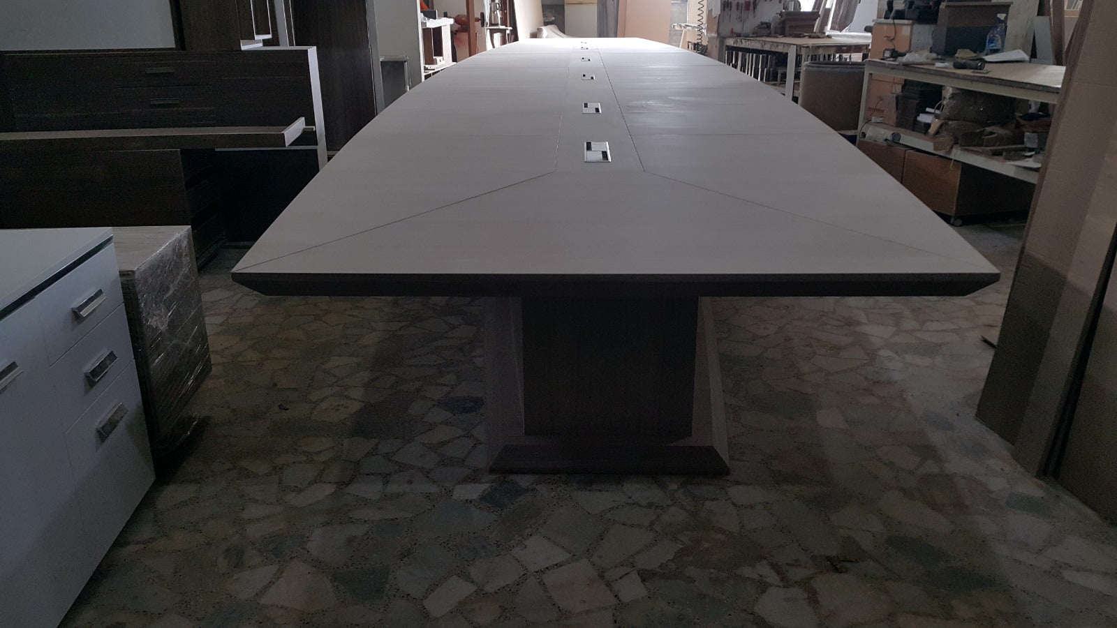 Netherlands Wooden Meeting Table