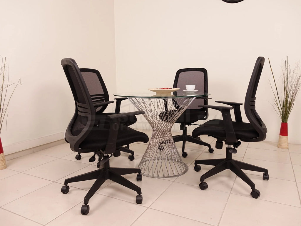 Cam Toplantı Masası Perla İstanbul Ofis Mobilya