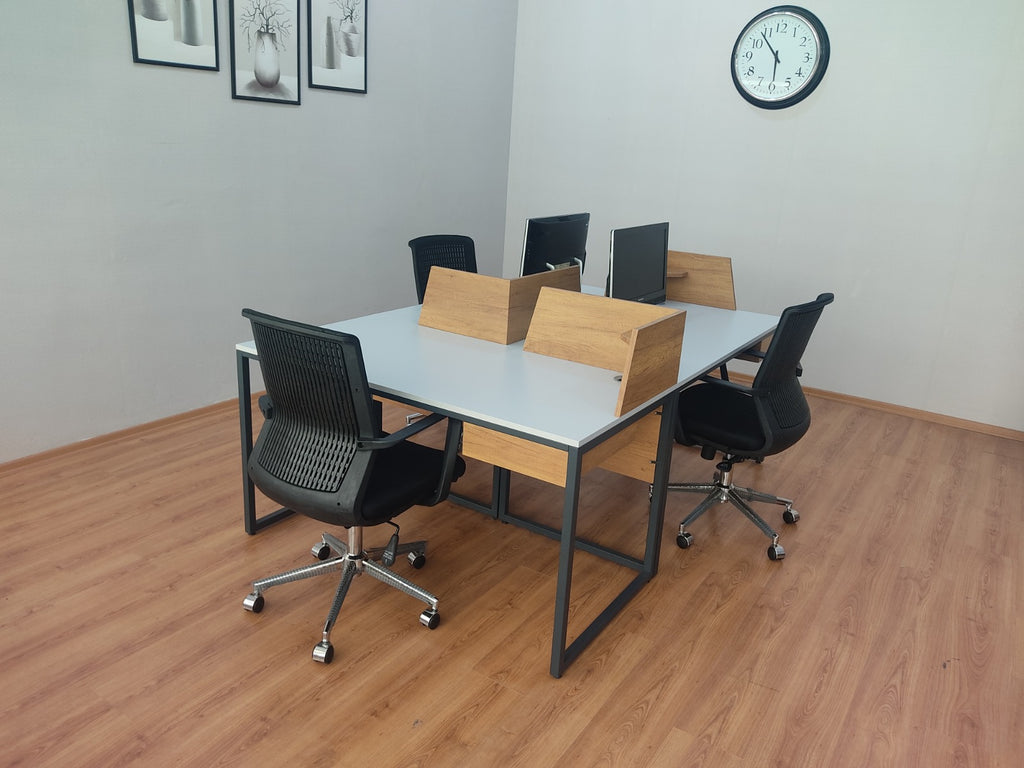 Zelinda Triple Study Desk