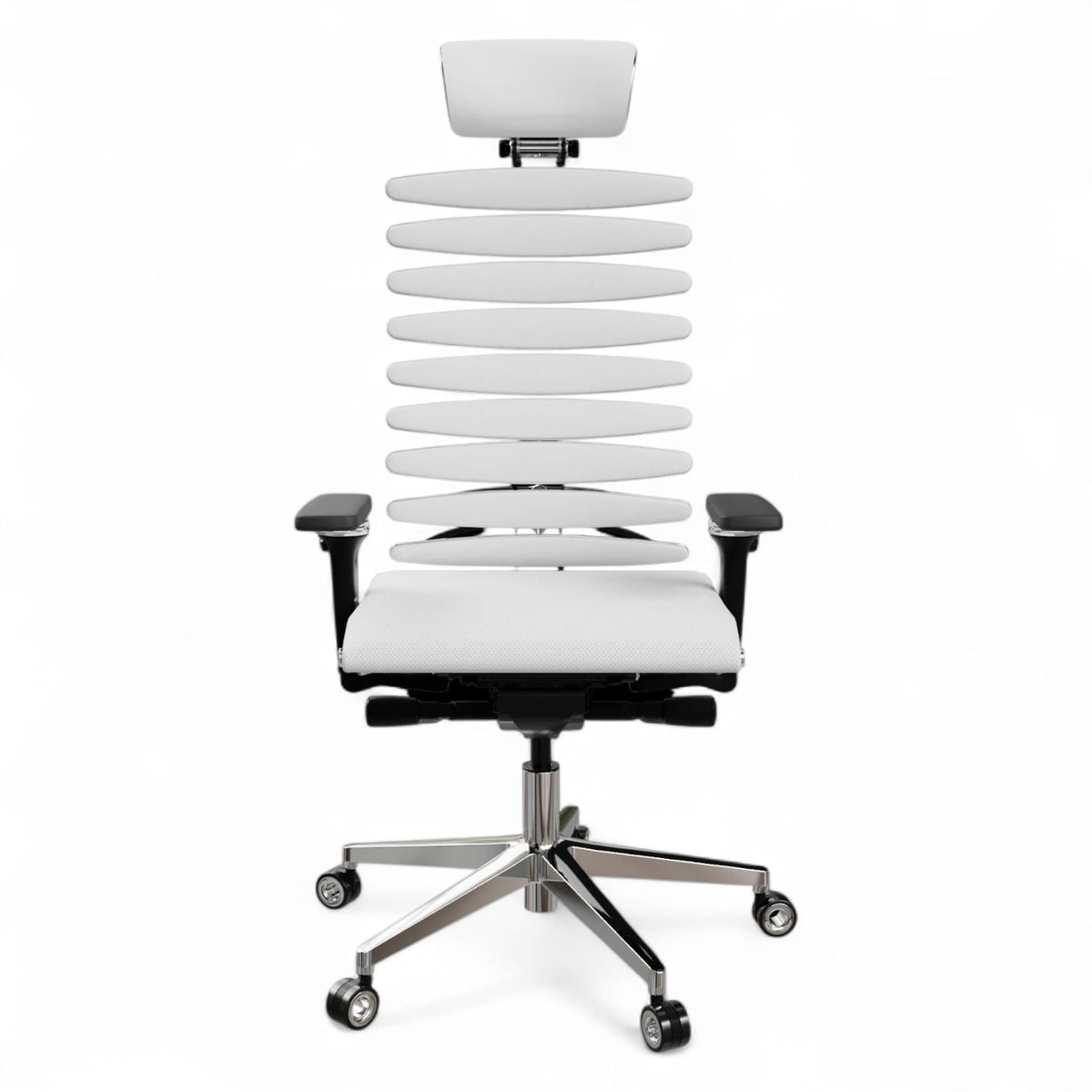 Scaun executiv anatomic cu egalizator și cadru metalic