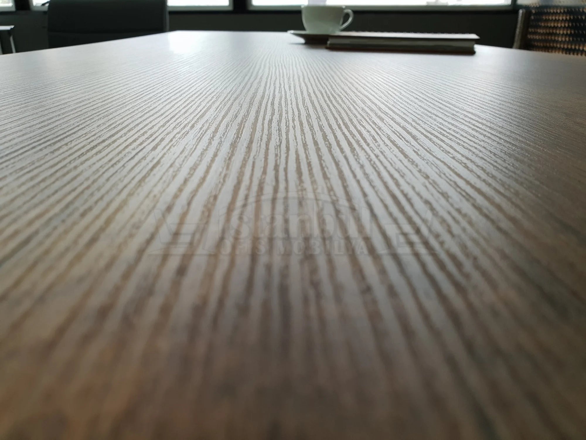 İstanbul Ofis Yönetici Masa Takımı Elegant - Barok Antrasit ISTANBUL