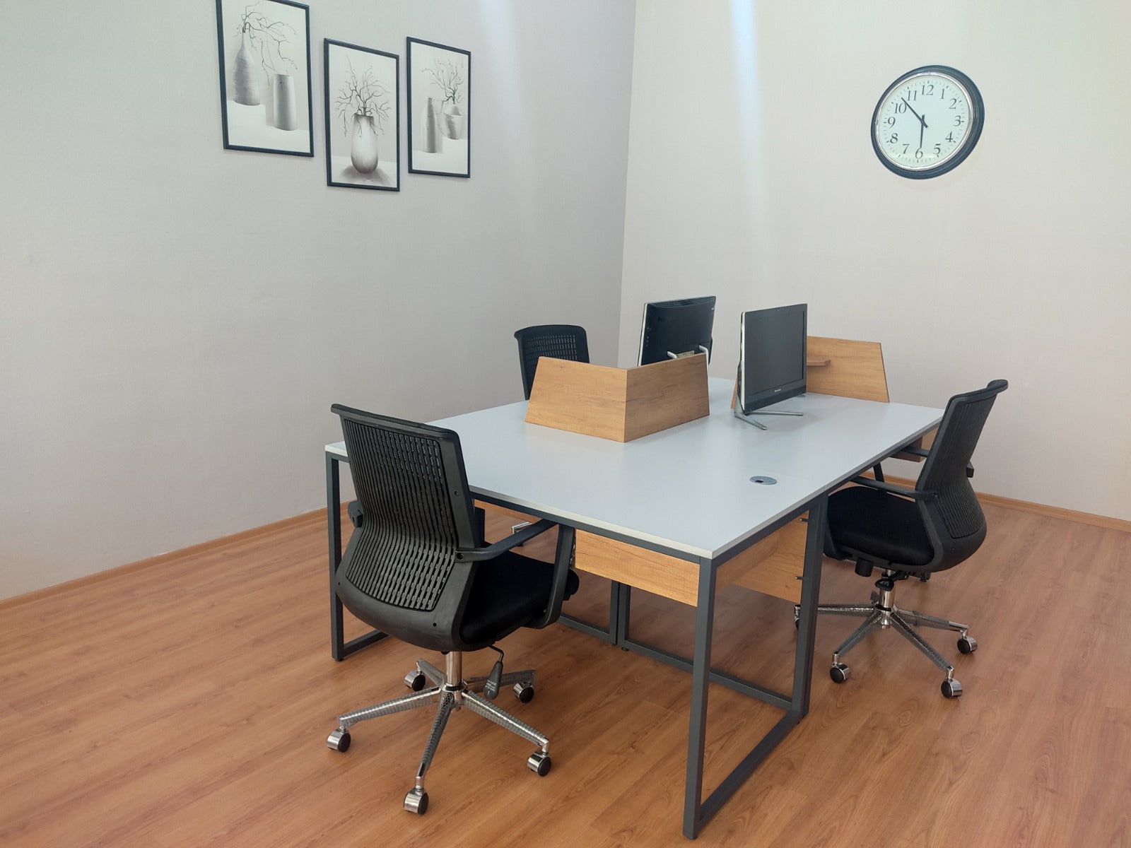 Zelinda Triple Study Desk