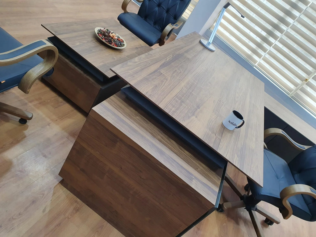 Ofis Makam Takımı İmza, Ceviz ve Lake, Minimal Ölçü ISTANBUL