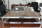 Porshland Ofis Makam Masası Etejerli 220x100 ISTANBUL-TSI