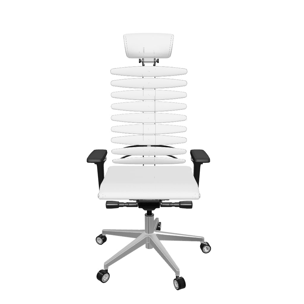 Scaun executiv anatomic cu egalizator și cadru metalic
