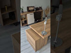 Captiva Executive Desk Set - Oak Mink