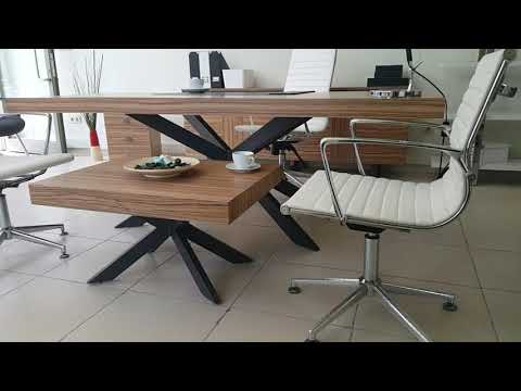 LeXus Executive Desk 220x100 Samba Anthracite