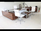 Porshland Office Executive Desk with Extension 220x100