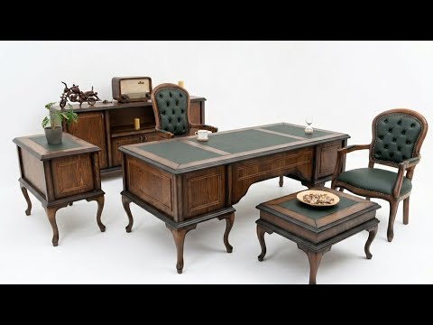 Classic Wooden Executive Office Set