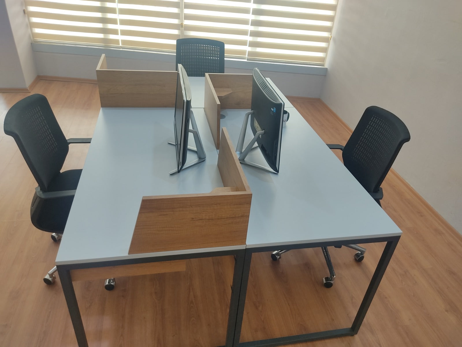 Zelinda Triple Study Desk